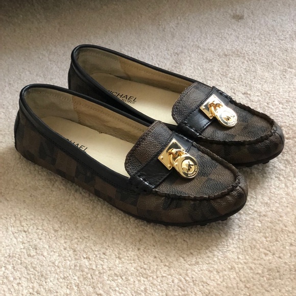 Michael Kors Hamilton Driver Mocassins size:6M - Picture 1 of 8